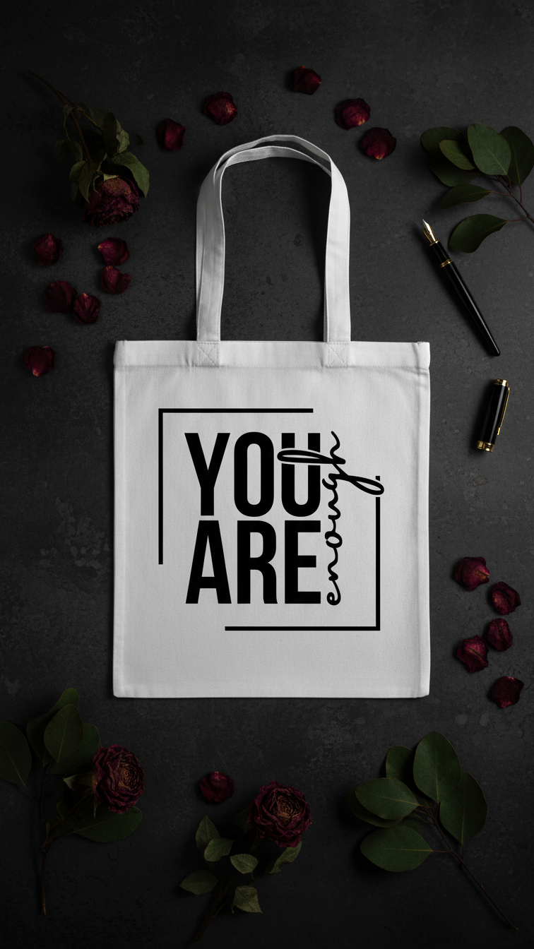 You Are Enough Tote Bag